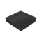 Square Matte Black Ceramic Wall Mounted or Drop In Sink